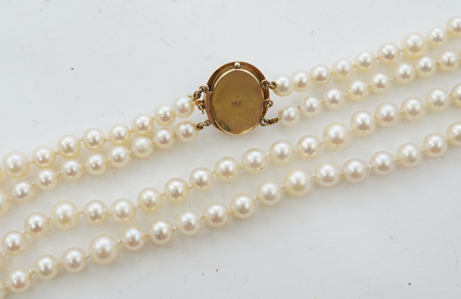 A collection of cultured pearl jewels